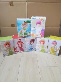 【8体セット】映画五等分の花嫁フィギュア〜ナースvar〜 一花・二乃・三玖・四葉