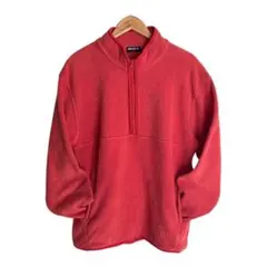 OLD UNIQLO ユニクロ　フリースジャケット　プルオーバー　ピンクフェード