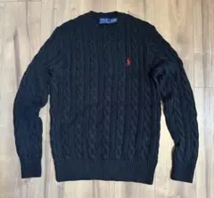 POLO RALPHLAREN/ポロ リブニット XSのサムネイル