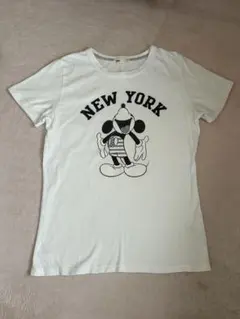 Disney ミッキーマウス Tシャツ　白　Mサイズのサムネイル