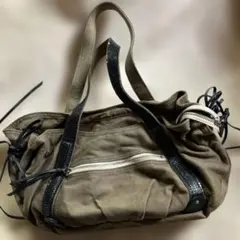 agnès b. VOYAGE オリーブグリーン ショルダーバッグ