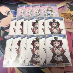 ホロカ 沙花叉クロヱ Debut C 12枚　1st 4枚　ホロライブ　カード