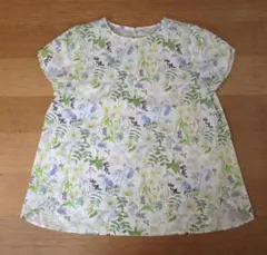 IENA　リバティ柄　チューリップスリーブ　ブラウス　綿100％