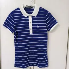 ラルフローレン ゴルフ ボーダーポロシャツ sサイズ