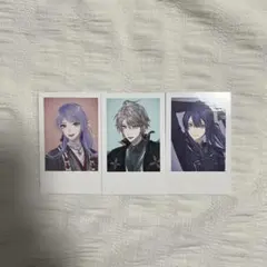 にじさんじ スタンダードチェキ VΔLZ 長尾景 甲斐田晴 弦月藤士郎