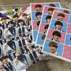 非売品　ハイチュウ×なにわ男子 クリアファイル 5枚セット