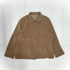 ヴィンテージジャケット　韓国ストリート　短丈　グランジ y2k ブラウン