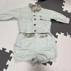 ベビーセットアップ おしゃれ着 オシャレ着 サロペット オーバーオール