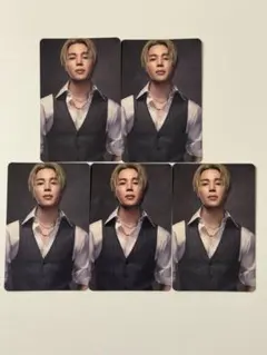 ジミン BTS ARIRANG 日本限定 店舗 特典 トレカ 5枚