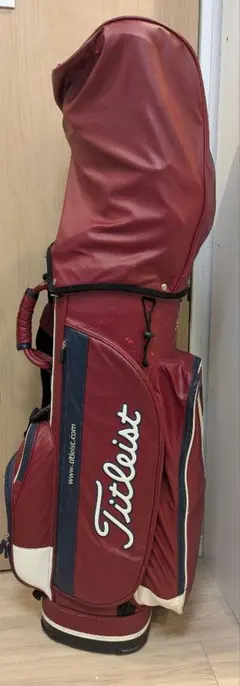 Titleist レッド キャディバッグ - メルカリ