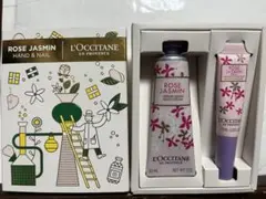 ロクシタン　ROSE JASMIN ギフトセット　ハンドクリーム　ネイルオイル