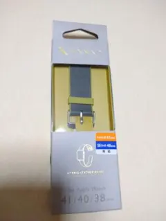 Apple Watch 41 40 38mm ハイブリッド レザーバンド 902