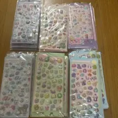 ボンボンドロップシール 6枚セット