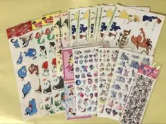 ディズニー　レトロ　シールセット