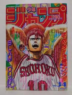 週刊少年ジャンプ 1995年12号※スラムダンク 表紙&巻頭オールカラー