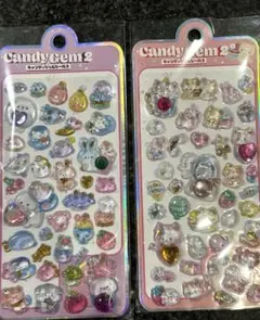 Candy Gem 2 シールセット　立体シール　キャンディジェムシール