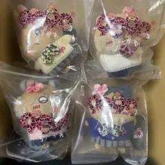 9090 ちいかわ ギャル マスコット 4体セット ハチワレ うさぎ モモンガ