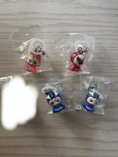 Bリーグマスコットめじるしアクセサリー 4個セット