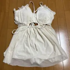 gossip!ロサンゼルス　リボンフリルオールインワン　水着のサムネイル