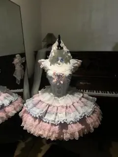 韓嬢♡宝石の冠】ゴスロリ・ロリータドレス JSK ロリィタ 甘ロリ