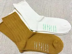 新品　完売品！麻混　meri ja kuu　メリヤクー　太リブ ソックスのサムネイル