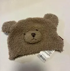 ジェラートピケ　クマ ベビー帽子