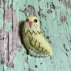 インコ★ブローチ