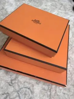 美品HERMES エルメス バーキン30 空箱 ガーデンパーティー正方形