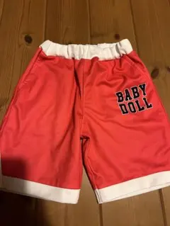 BABY DOLL 赤 ハーフパンツ