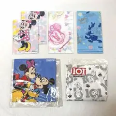 ディズニー ハンカチ 新品 6枚セット ミッキー ミニー ドナルド プルート