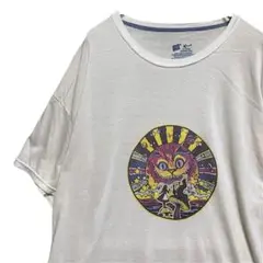 BHCH ムービー Tシャツ 古着 不思議の国のアリス チェシャ猫 サイケ