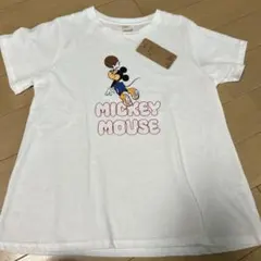 Disney ミッキーマウス Tシャツ ホワイト Mのサムネイル