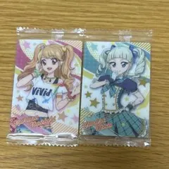 アイカツカード スターライトコーデ 星宮いちご 霧矢あおい 藤堂ユリカ アイカツカード 星宮いちご 霧矢あおい スターライト学園制服