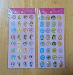 ★未使用★ Disney プリンセス ストーンシール 2種類