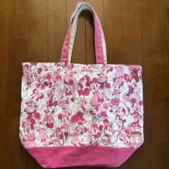 ミニーマウス トートバッグ ピンク