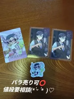 カラフルピーチ もふ 5周年 展示会 トレカ＆ステッカー