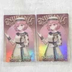 【他商品と購入で199円】笹木咲 にじさんじ ウエハース 新品未開封【2枚】