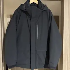 値下げ可能　ユニクロ　ハイブリッドダウンパーカ　ブラック