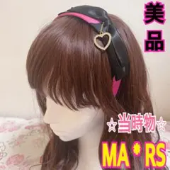 ２日間限定価格　MARS 幾何学ハート柄　リボンカチューシャ　姫ギャルのサムネイル