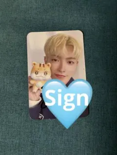 ATEEZ HONGJOONG 直筆サイン トレカ send off アメツ