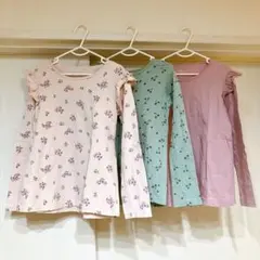 西松屋 エルフィンドール 130 3枚 長袖 保育園 幼稚園 小学校