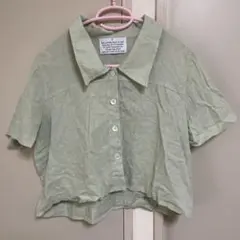 STYLENANDA 薄緑 半袖シャツblackupSLYmoussyのサムネイル