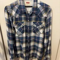 Levi's ウエスタンシャツ チェック柄 スリムフィット Mのサムネイル