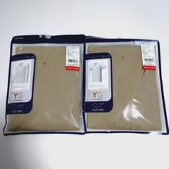 未使用 日本製 YG グンゼ Vネック 9分袖&半袖 カットオフ シャツ