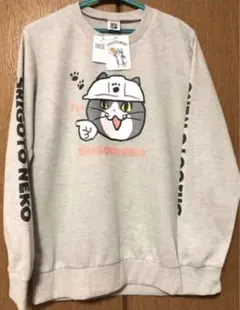 仕事猫　プルオーバー　現場猫ヨシ！　メンズMサイズ　新品　セール