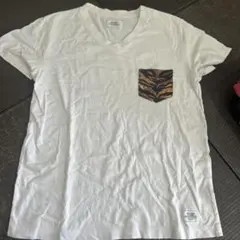 THE CRIMIE ホワイト Vネック Tシャツ Mのサムネイル