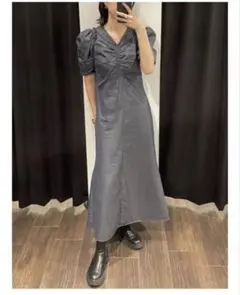 9000円引 新品未開封　FRONT GATHER PUFF SLEEVE