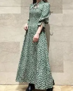 【SNIDEL】SWF0215033 ロングワンピース