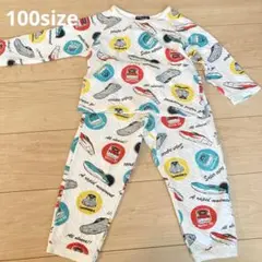 新幹線　パジャマ　100 HUNGRYHEART 電車　乗り物　こまち