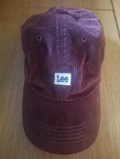 Lee コーデュロイ ベースボールキャップ バーガンディ